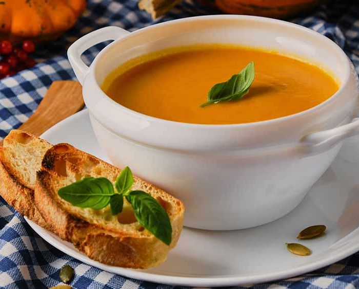 Seasonal soup of the day (Demo)