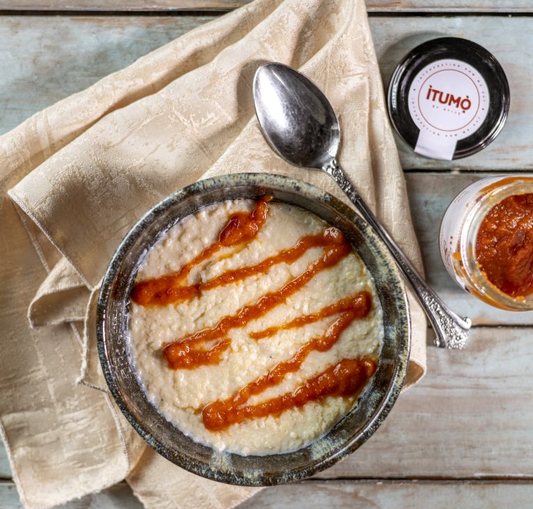 FONIO PORRIDGE WITH AGBALUMO JAM