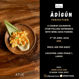 Atije Invite Poster & Menu (Instagram Post)